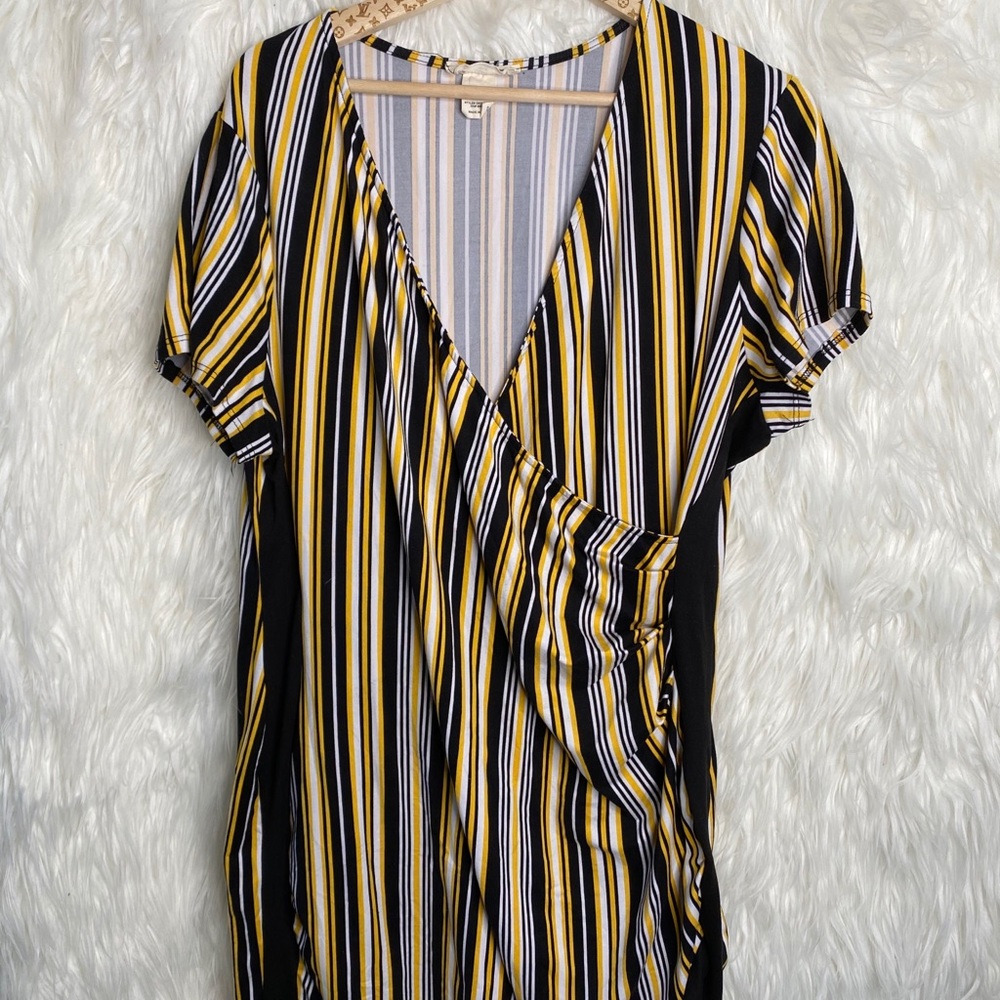 Strip dress